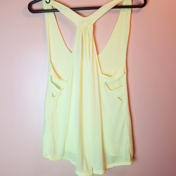 Zara Trafaluc Neon Yellow Tank Top - Picture 2 of 7